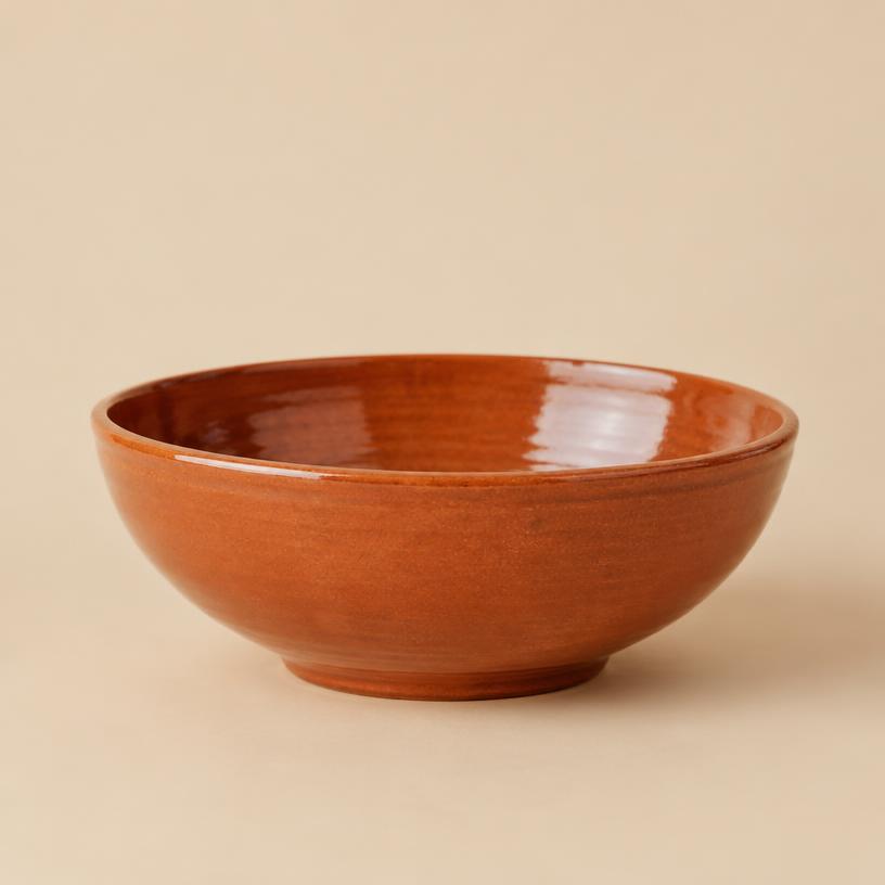 Terracotta Serving Bowl